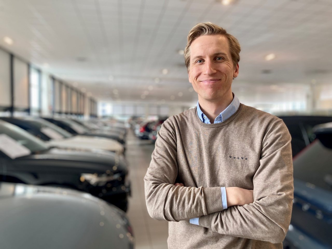 Audun and Volvo Car Stor-Oslo have clear ambitions for the future: -We will be proactive and a flagship, and for that, we need the best tools